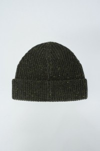 WOOL-BLEND BRANDING BEANIE