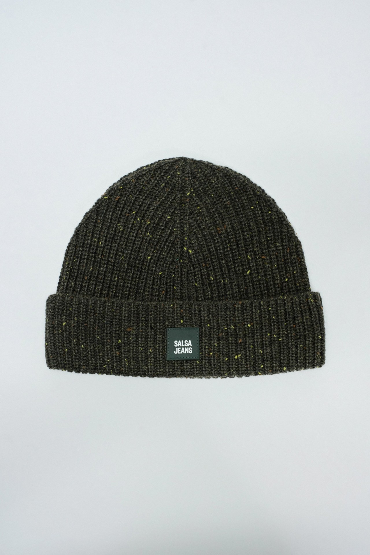WOOL-BLEND BRANDING BEANIE