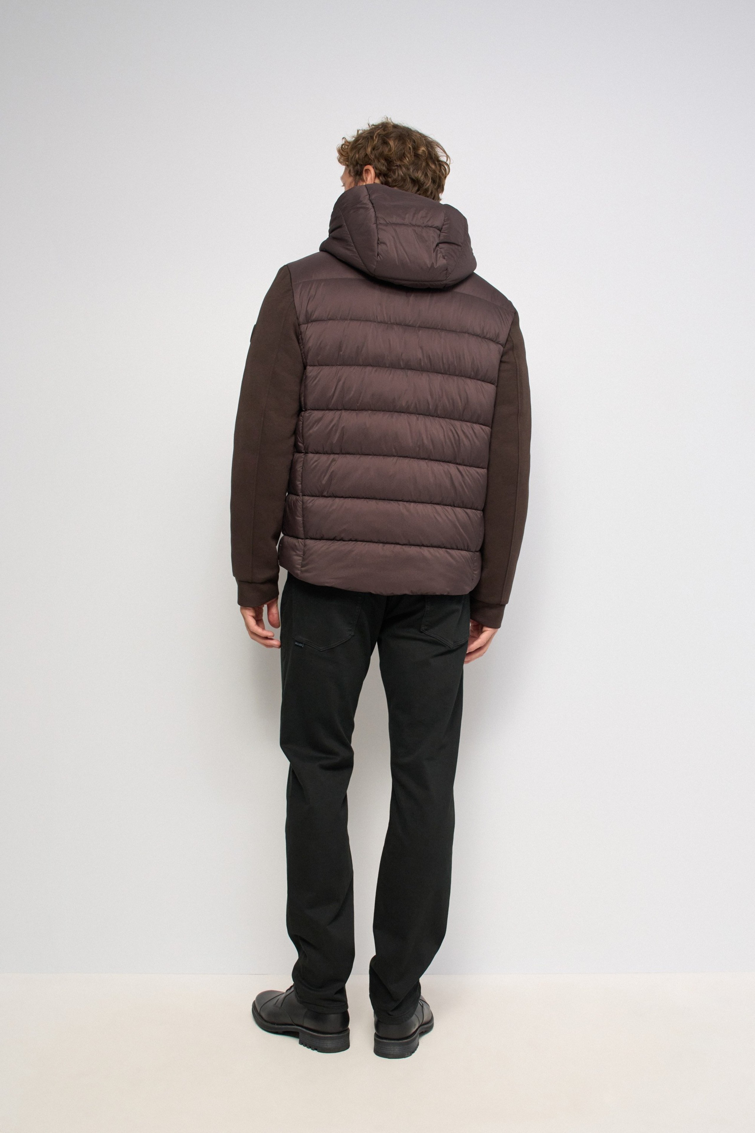 MIXED-MATERIAL JACKET