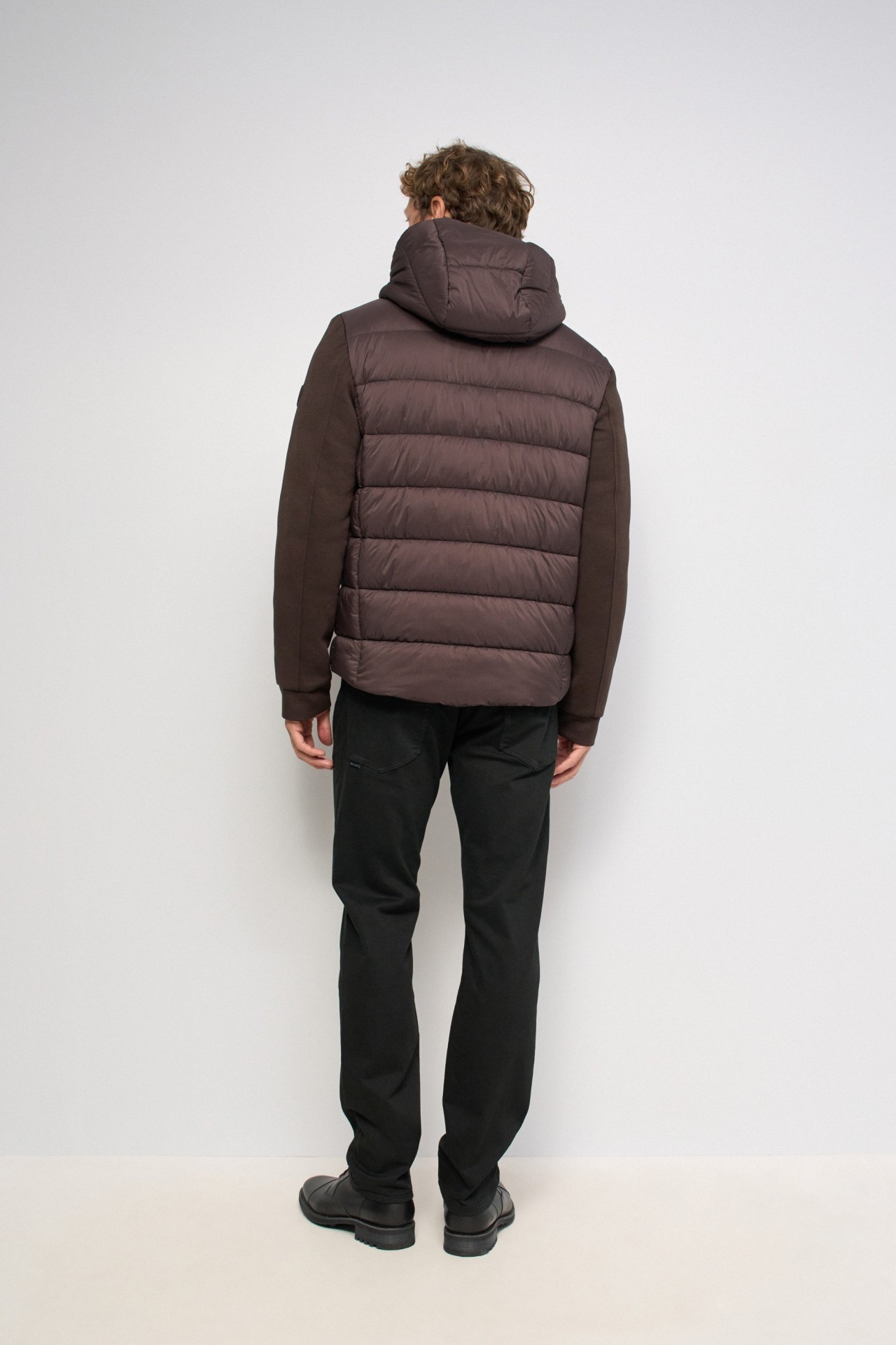 MIXED-MATERIAL JACKET