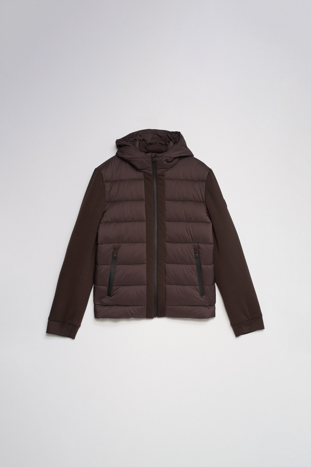 MIXED-MATERIAL JACKET