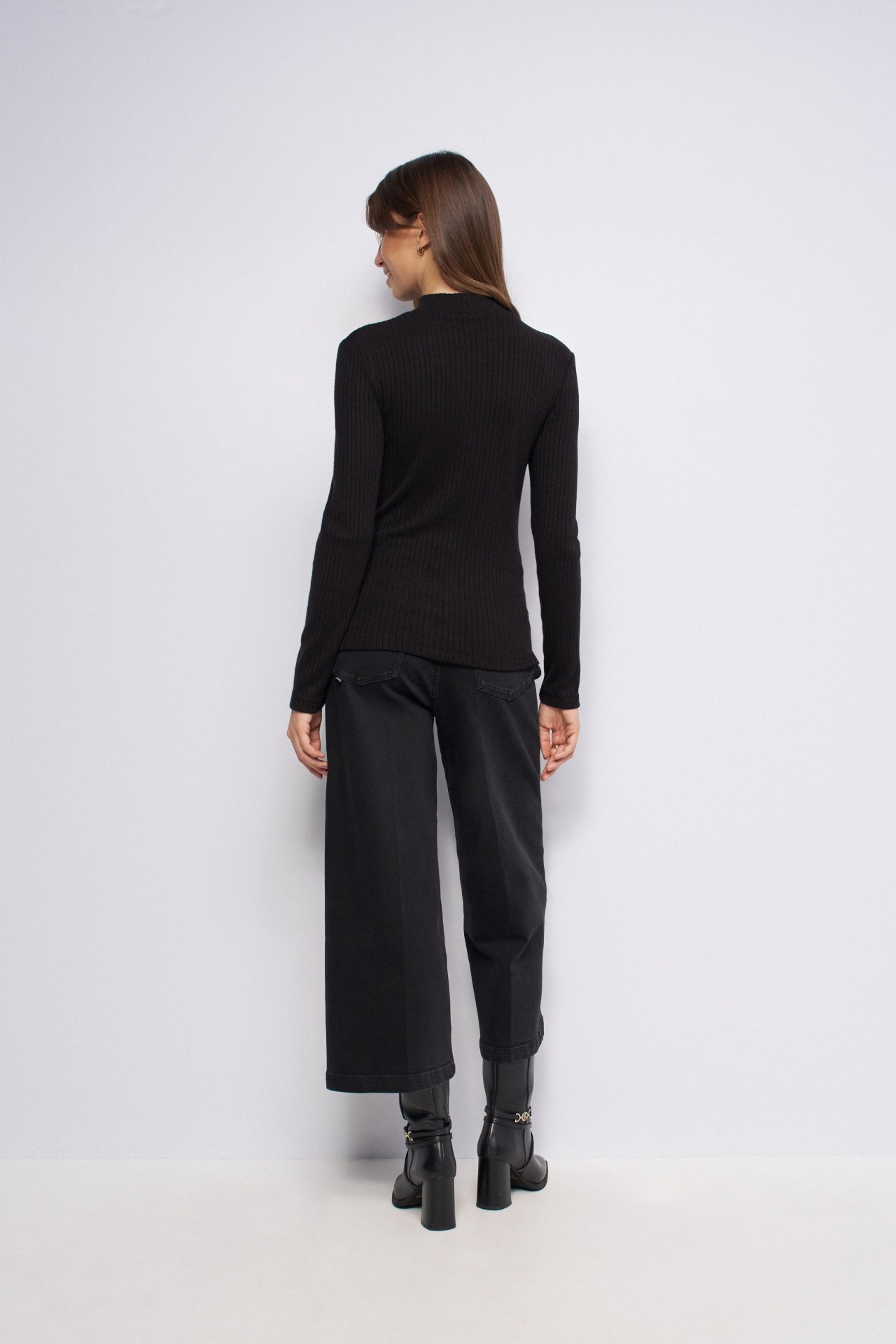 JUMPER KNITTED RIBBED
