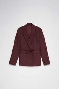 STRIPED BLAZER