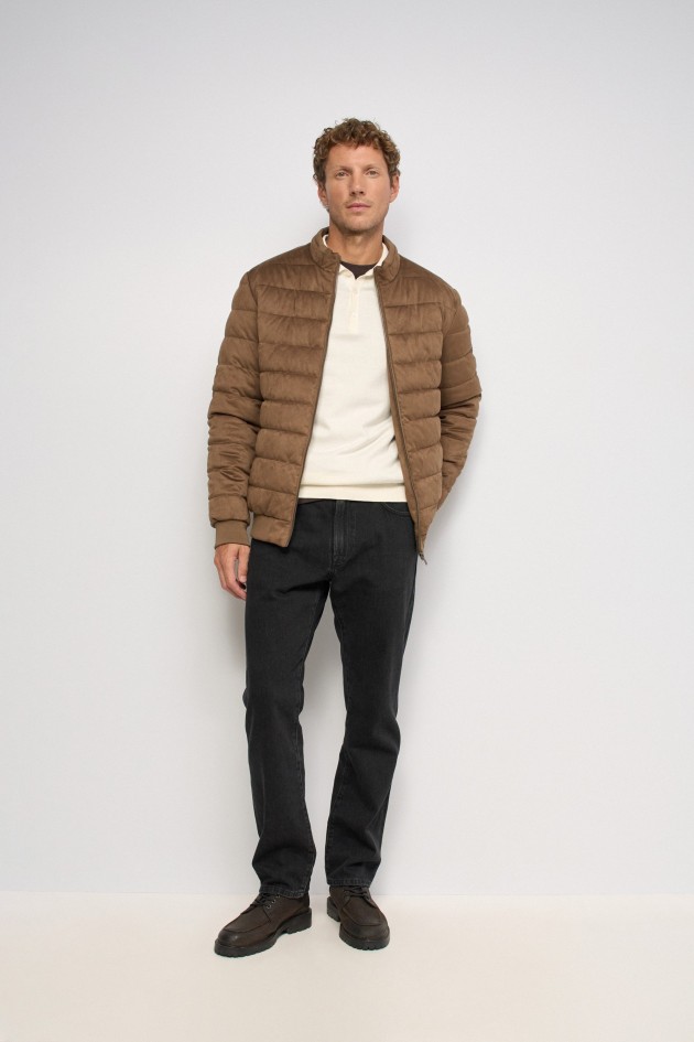 CHAQUETA PUFFER EFECTO ANTE