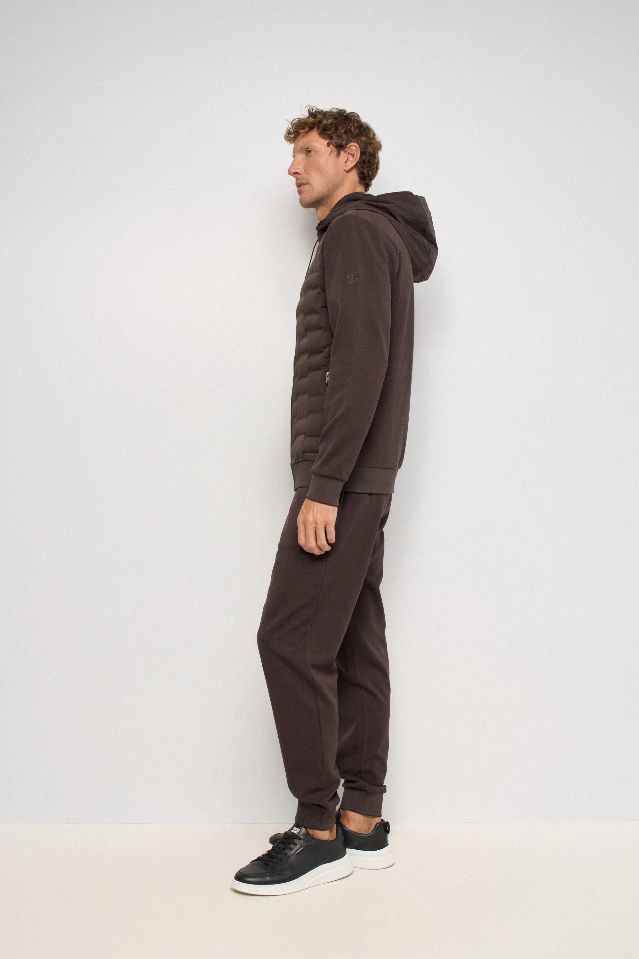 MIXED MATERIAL JACKET