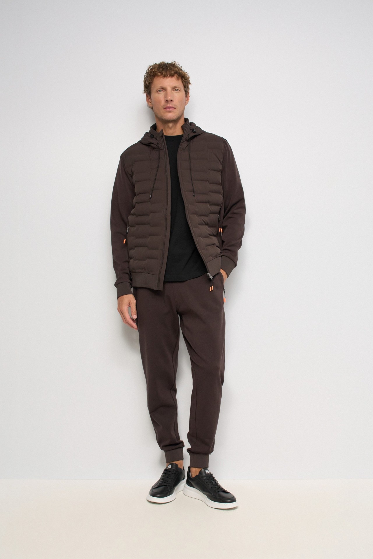 MIXED MATERIAL JACKET