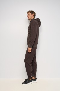 MIXED MATERIAL JACKET MIXED MATERIAL JACKET