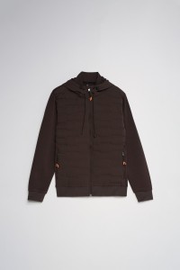 MIXED MATERIAL JACKET MIXED MATERIAL JACKET
