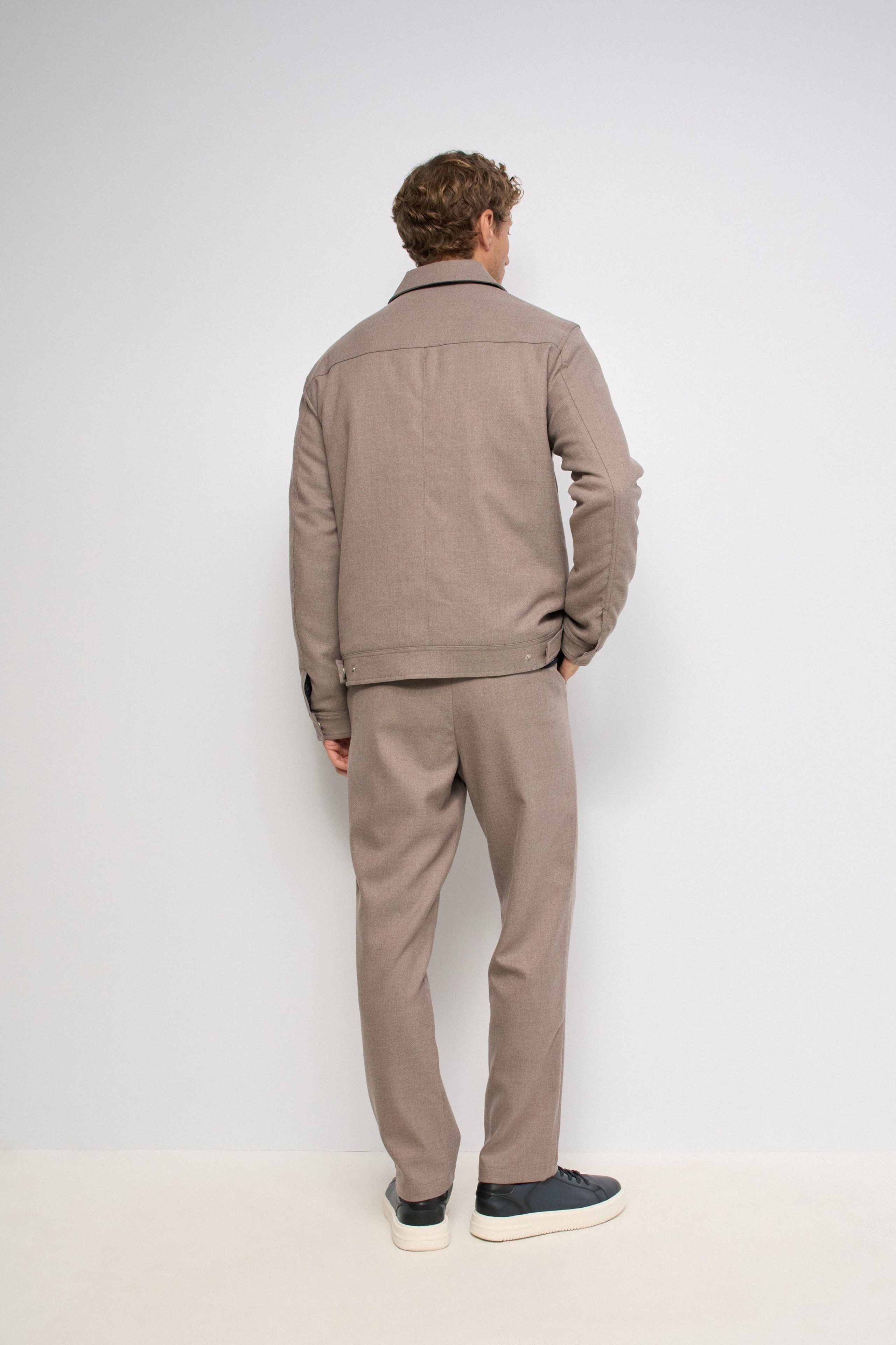 JACKET WITH WOOL