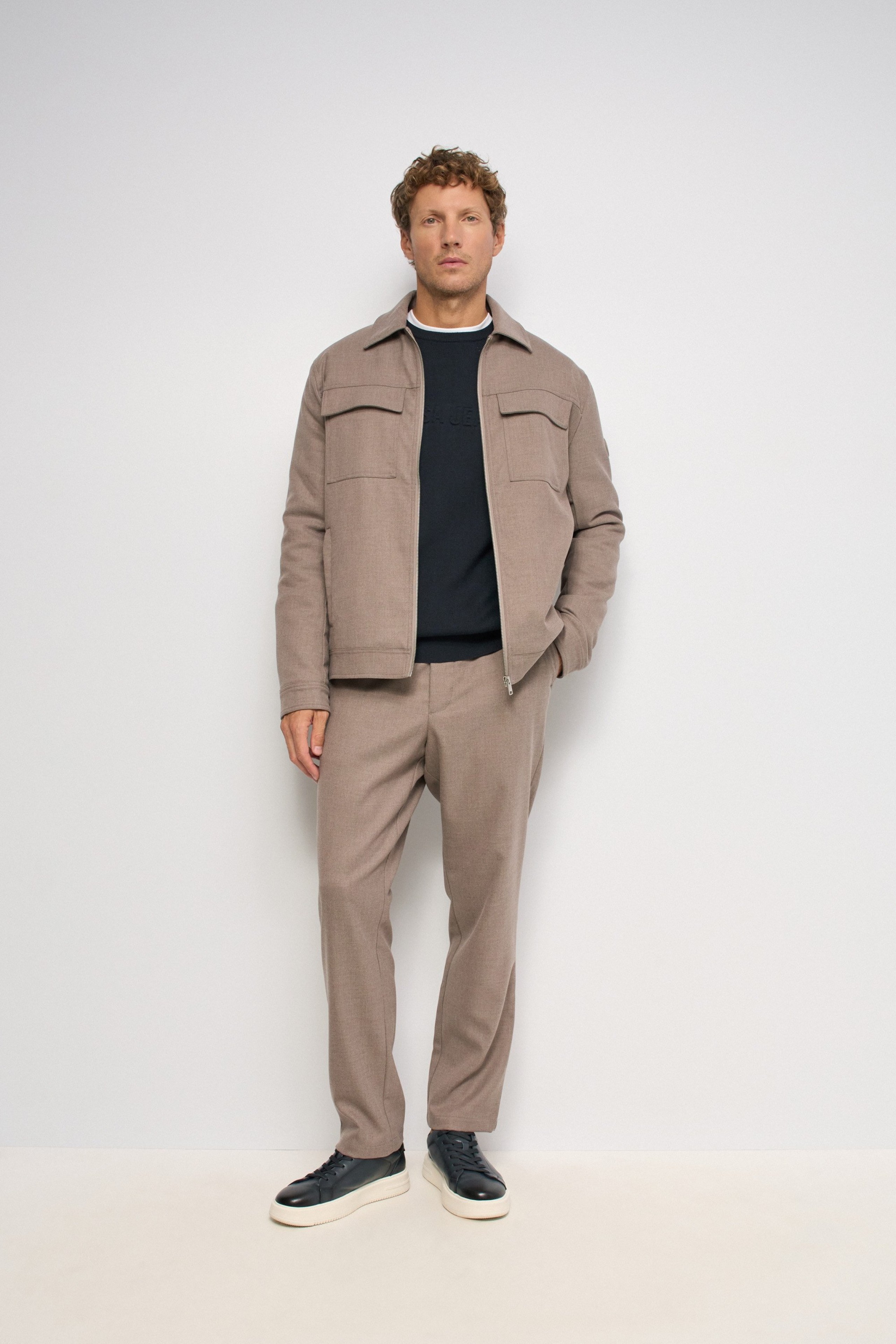 JACKET WITH WOOL
