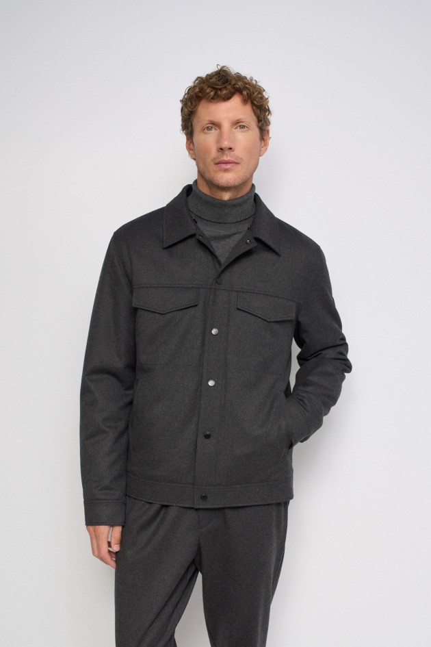 JACKET WITH WOOL