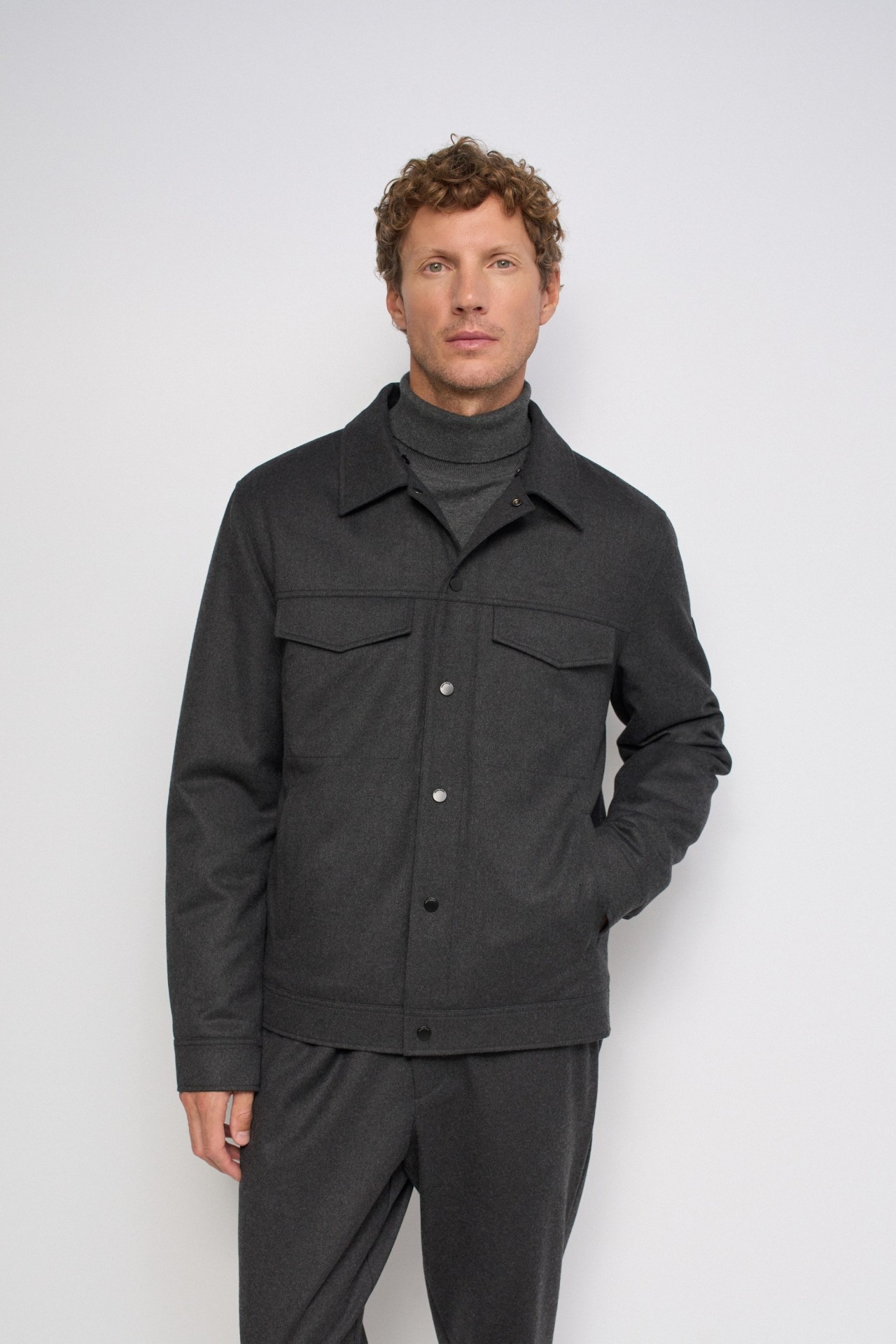 BLOUSON AVEC LAINE