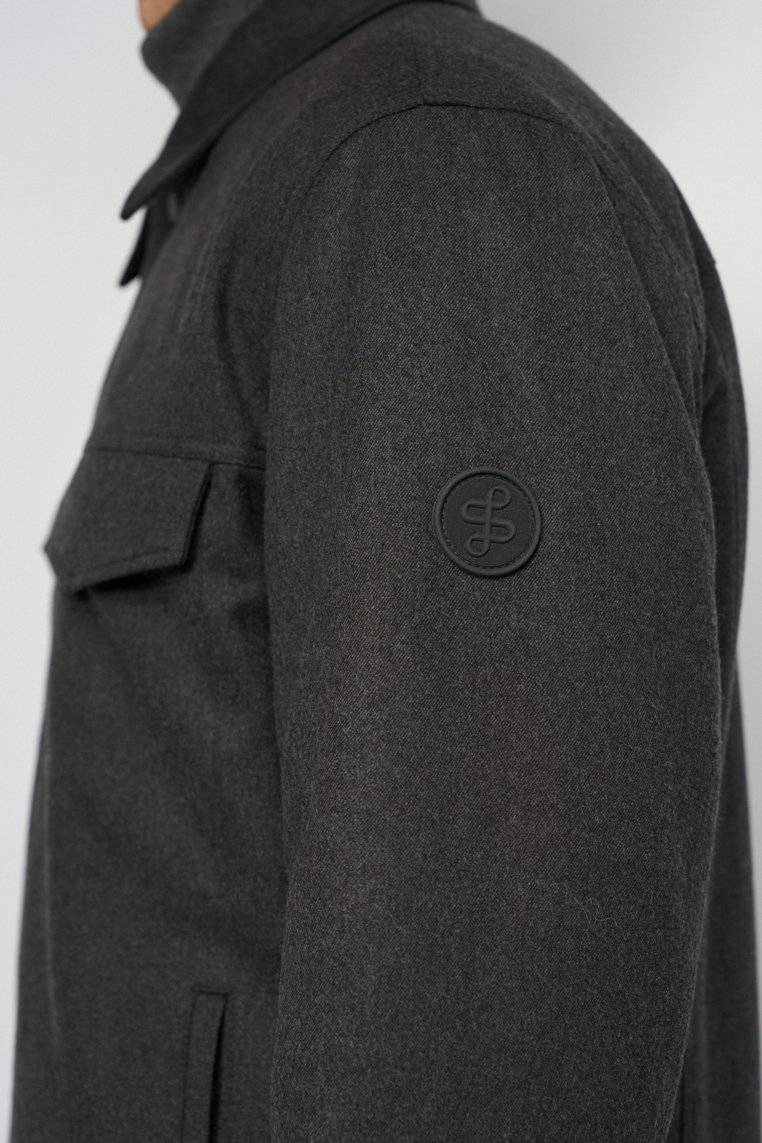 BLOUSON AVEC LAINE
