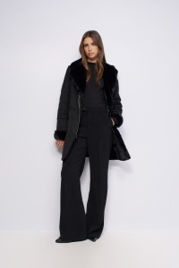 DIANA SHEARLING- STYLE COAT