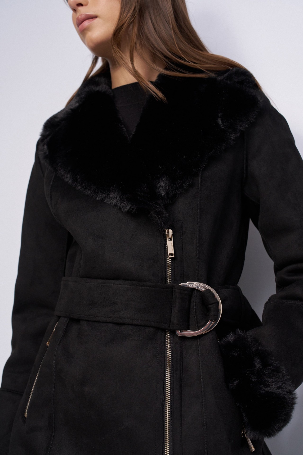 DIANA SHEARLING- STYLE COAT