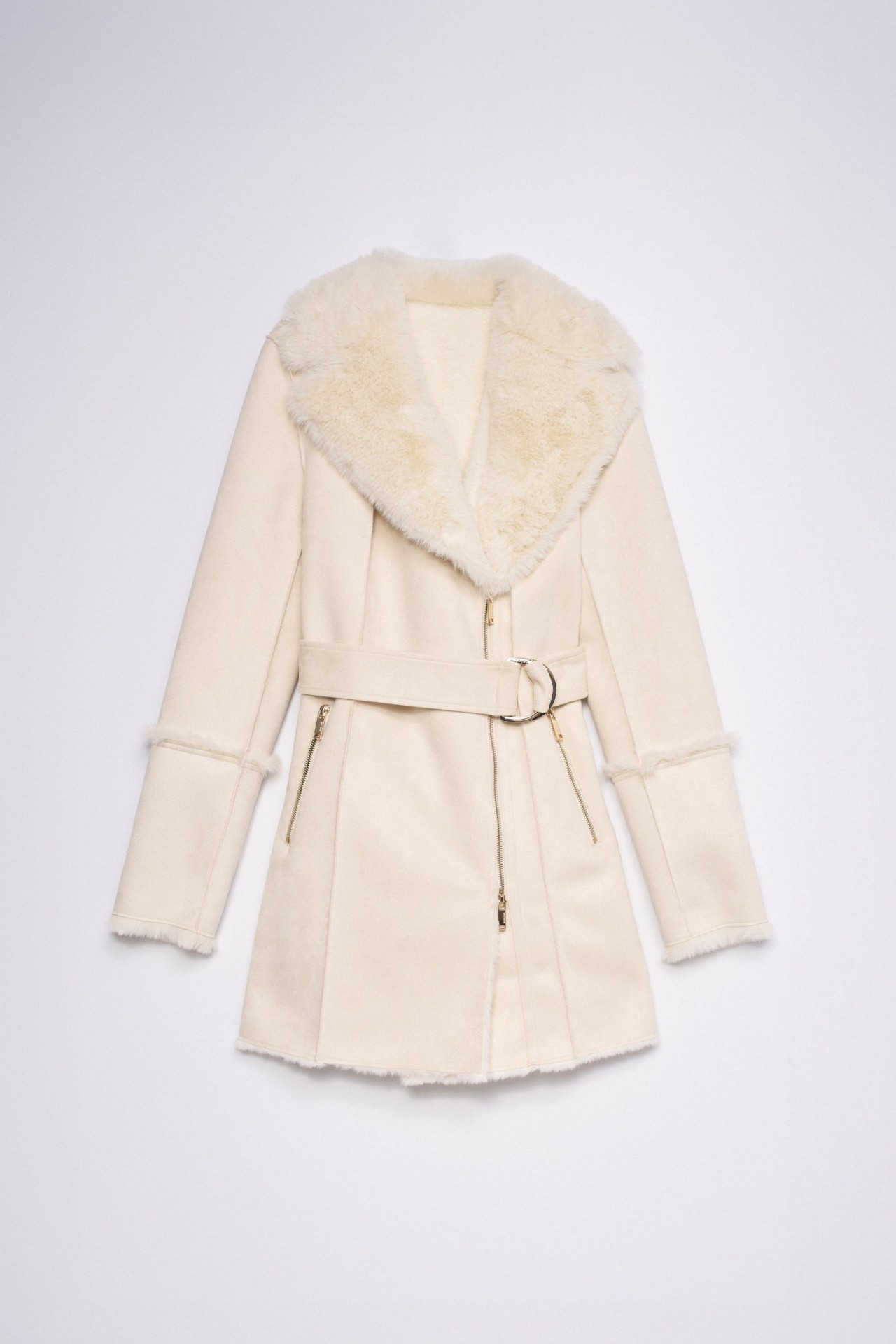 DIANA SHEARLING-STYLE COAT