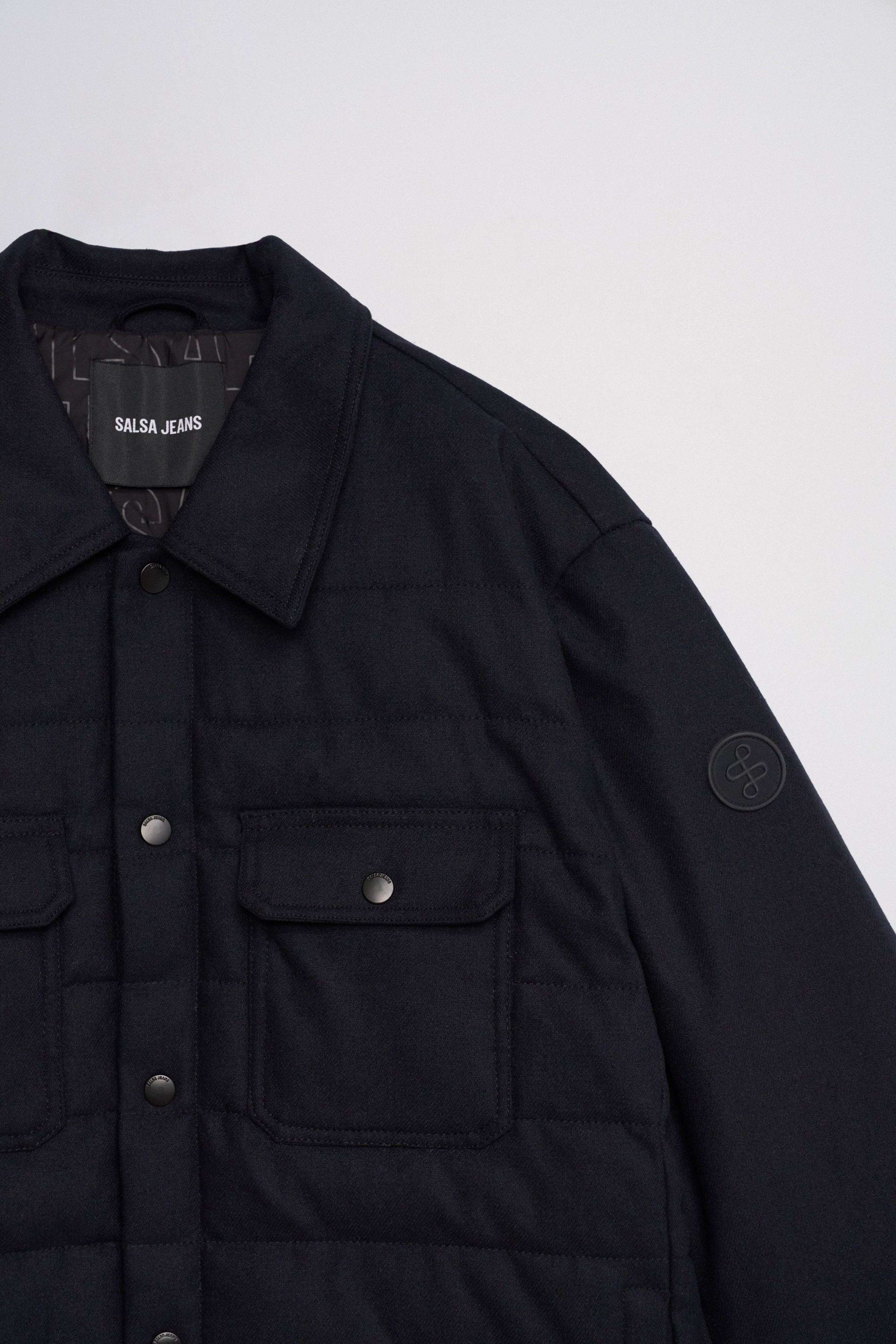 OVERSHIRT PADDED WITH WOOL