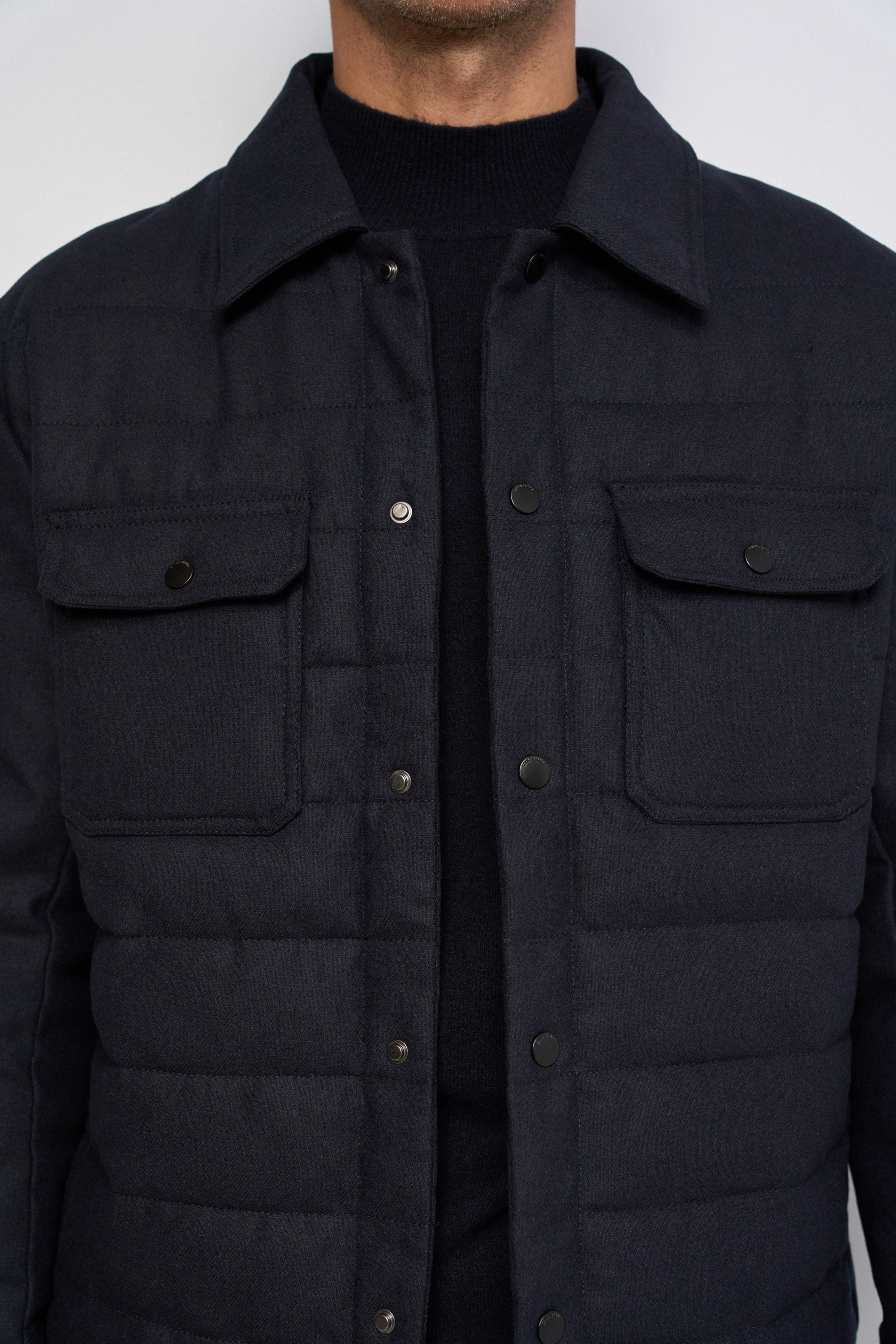 OVERSHIRT PADDED WITH WOOL