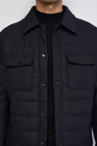 OVERSHIRT PADDED WITH WOOL OVERSHIRT PADDED WITH WOOL