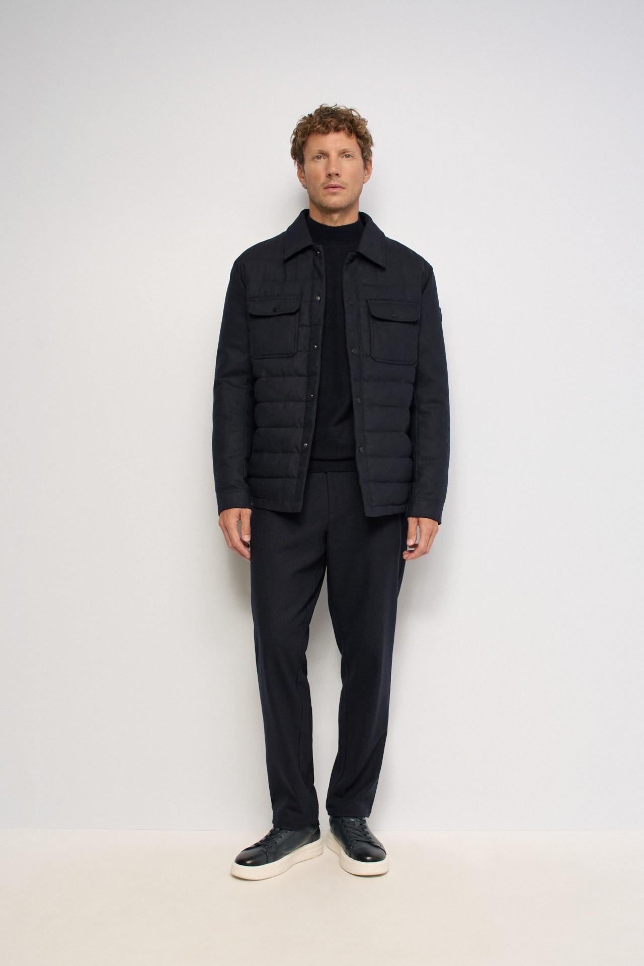 OVERSHIRT PADDED WITH WOOL