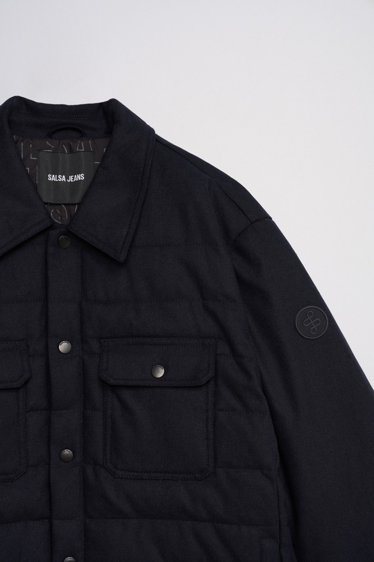 OVERSHIRT PADDED WITH WOOL