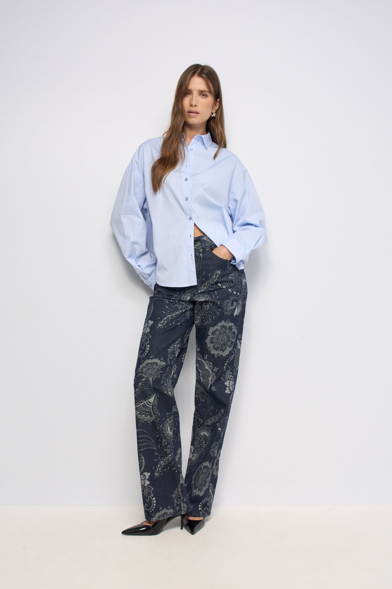 FAITH PUSH IN STRAIGHT STAR CLUB JEANS