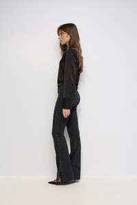 WONDER PUSH UP FLARE STAR CLUB JEANS
