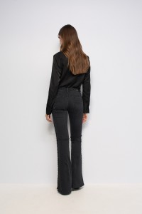WONDER PUSH UP FLARE STAR CLUB JEANS