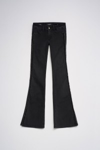 WONDER PUSH UP FLARE STAR CLUB JEANS