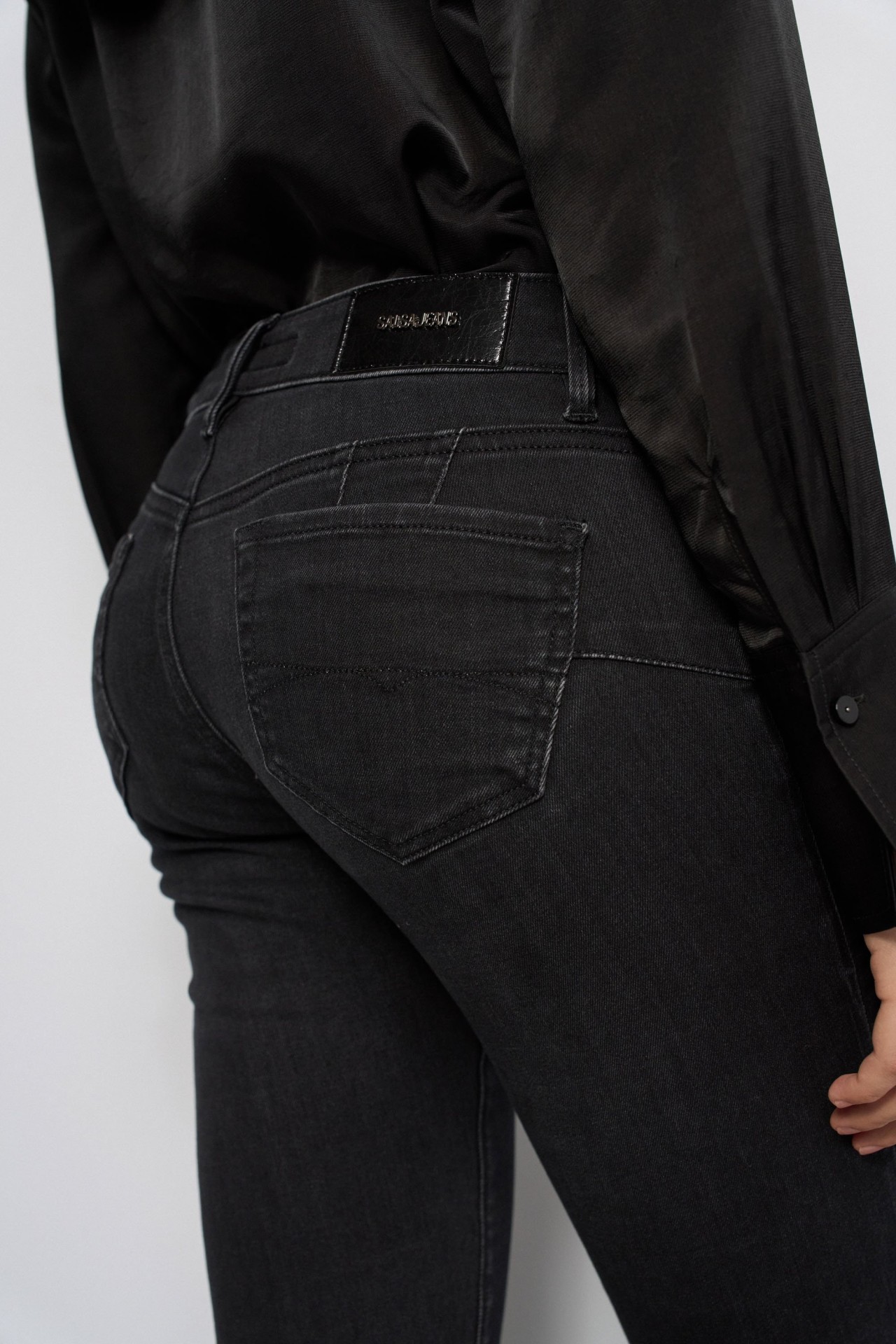 WONDER PUSH UP FLARE STAR CLUB JEANS