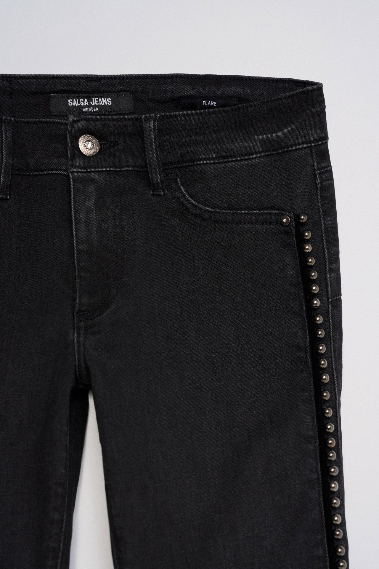 WONDER PUSH UP FLARE STAR CLUB JEANS