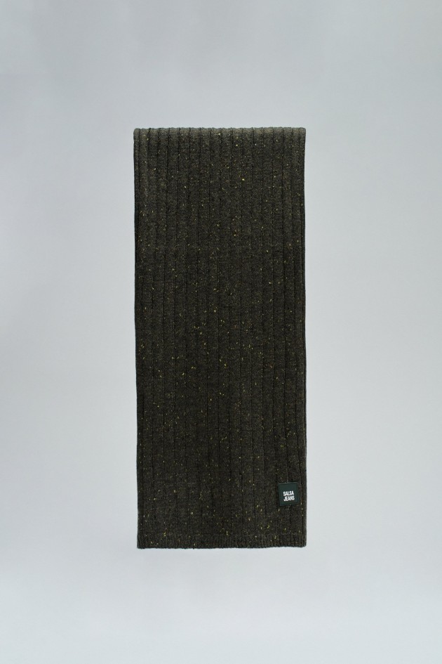 WOOL-BLEND SCARF