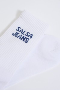 OUTLET 2 PAIR SPORT SOCKS, WHITE, 4245