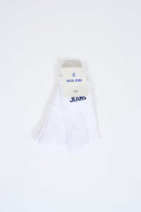 OUTLET 2 PAIR SPORT SOCKS, WHITE, 4245