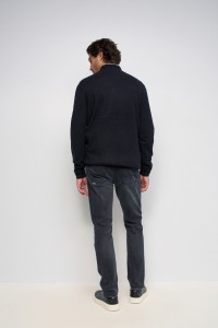 SLIM FIT JEANS WITH WOOL