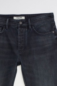 SLIM FIT JEANS WITH WOOL