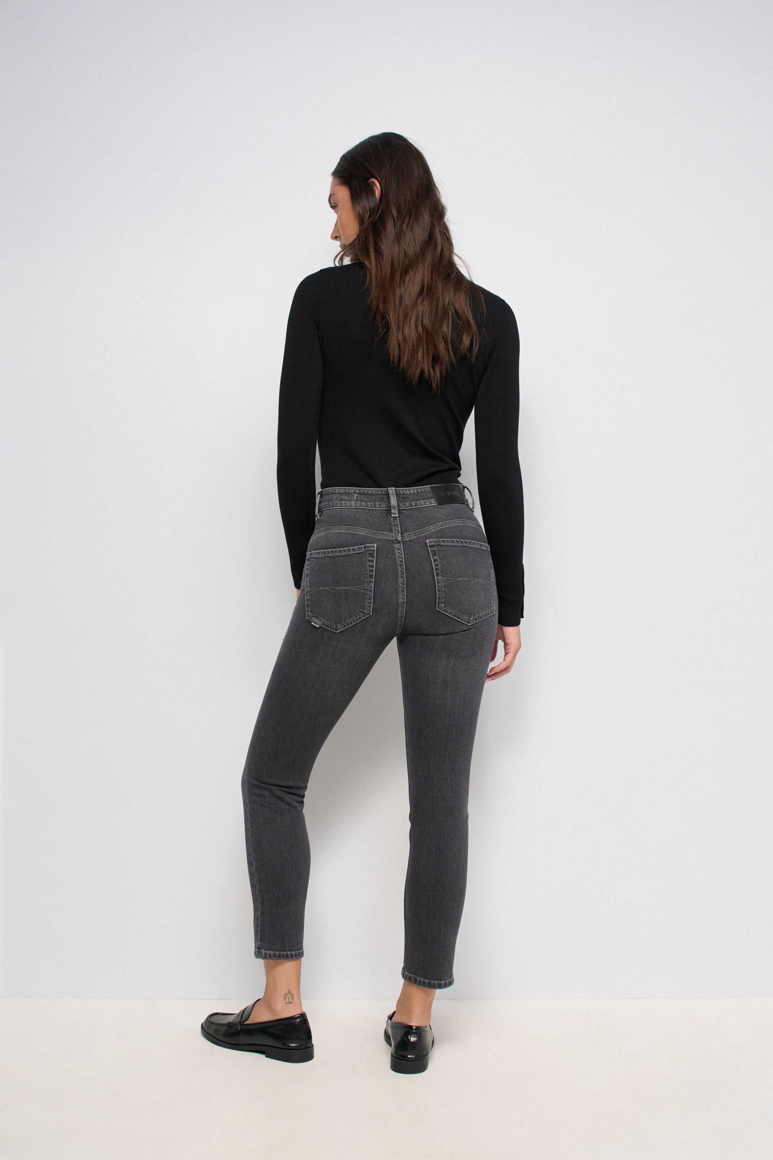 JEAN FAITH PUSH IN CROPPED SLIM
