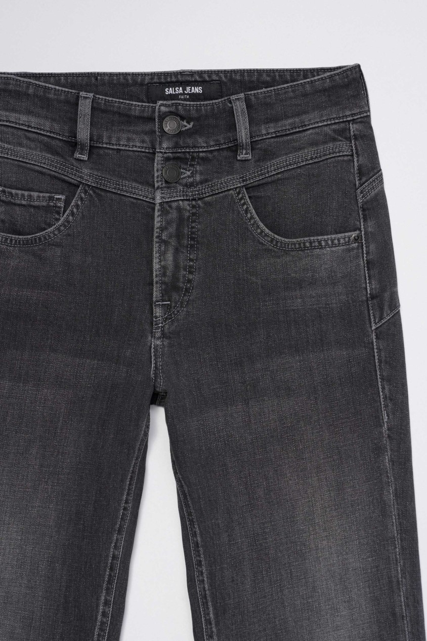 VAQUEROS FAITH PUSH IN CROPPED SLIM