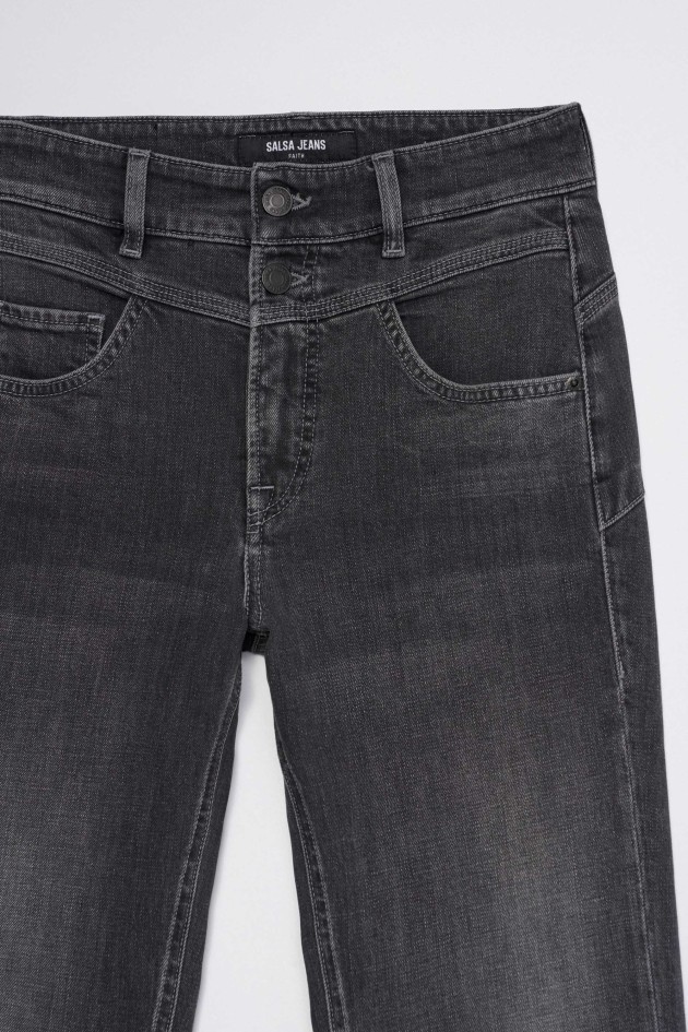 FAITH PUSH IN CROPPED SLIM JEANS