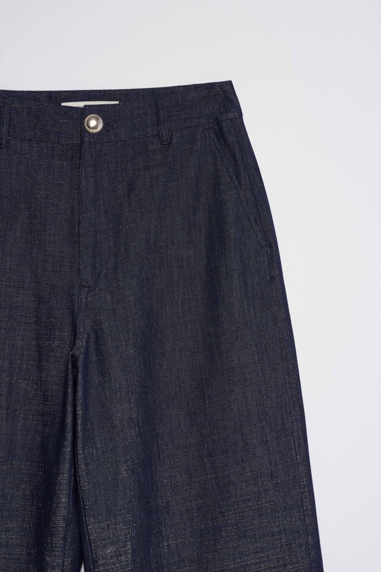 CHINO MET WIDE LEG
