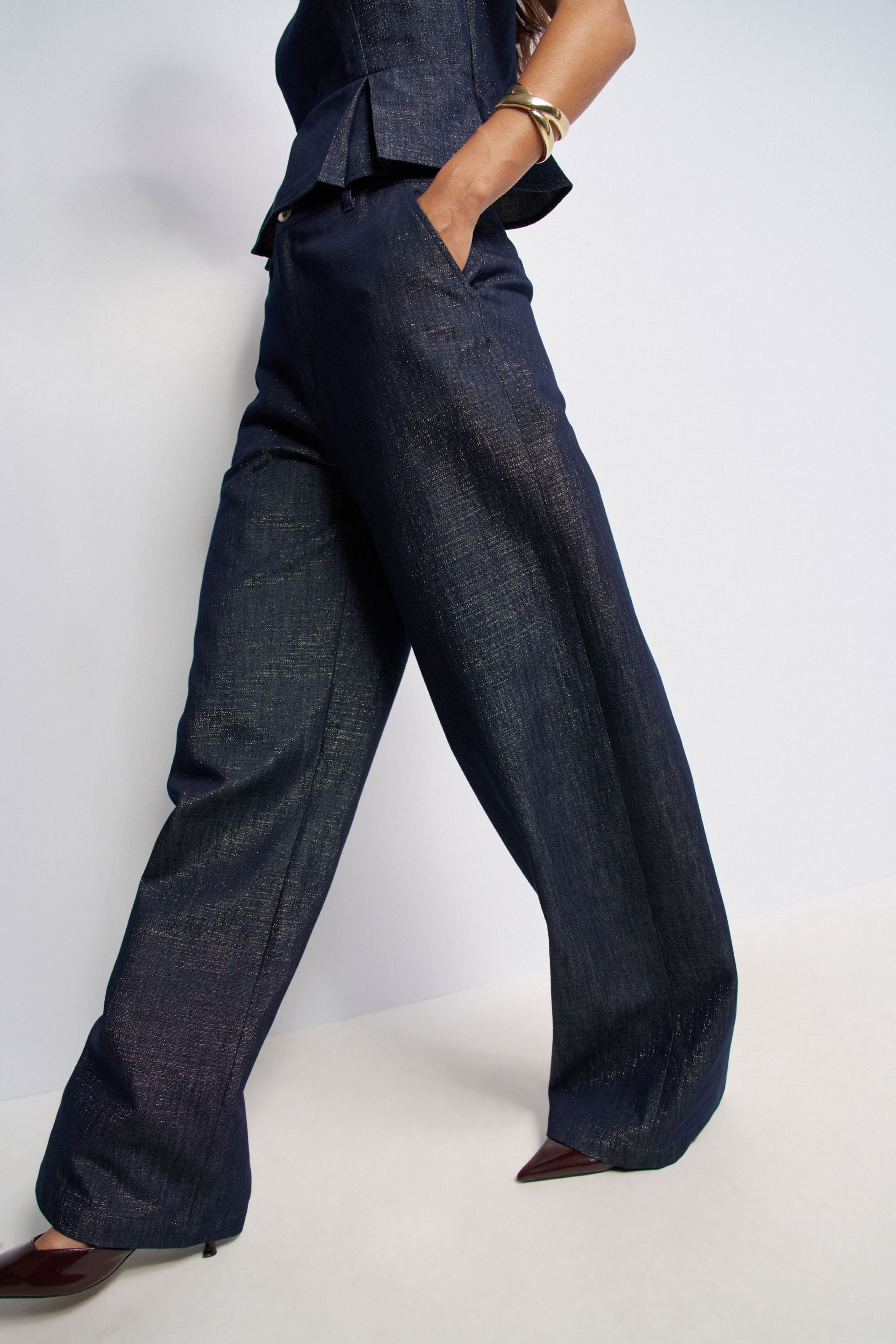 CHINO MIT WIDE LEG