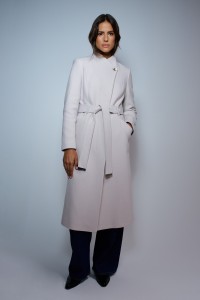 LONG GRACE WOOLLEN COAT WITH BELT