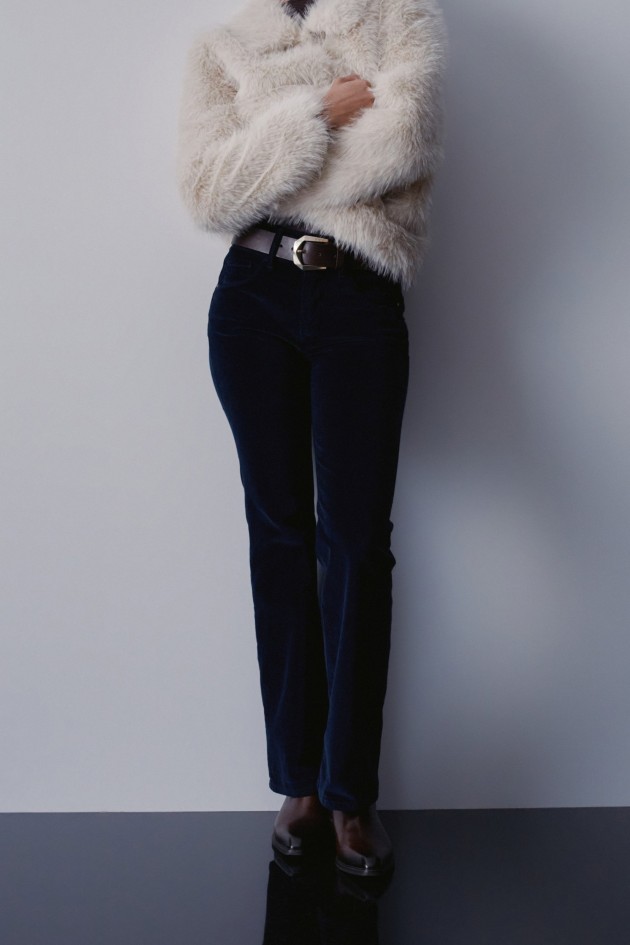 JEANS SECRET BOOTCUT IN VELVET