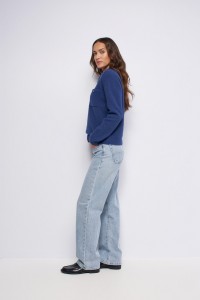 KNITTED POLO SHIRT WITH WOOL