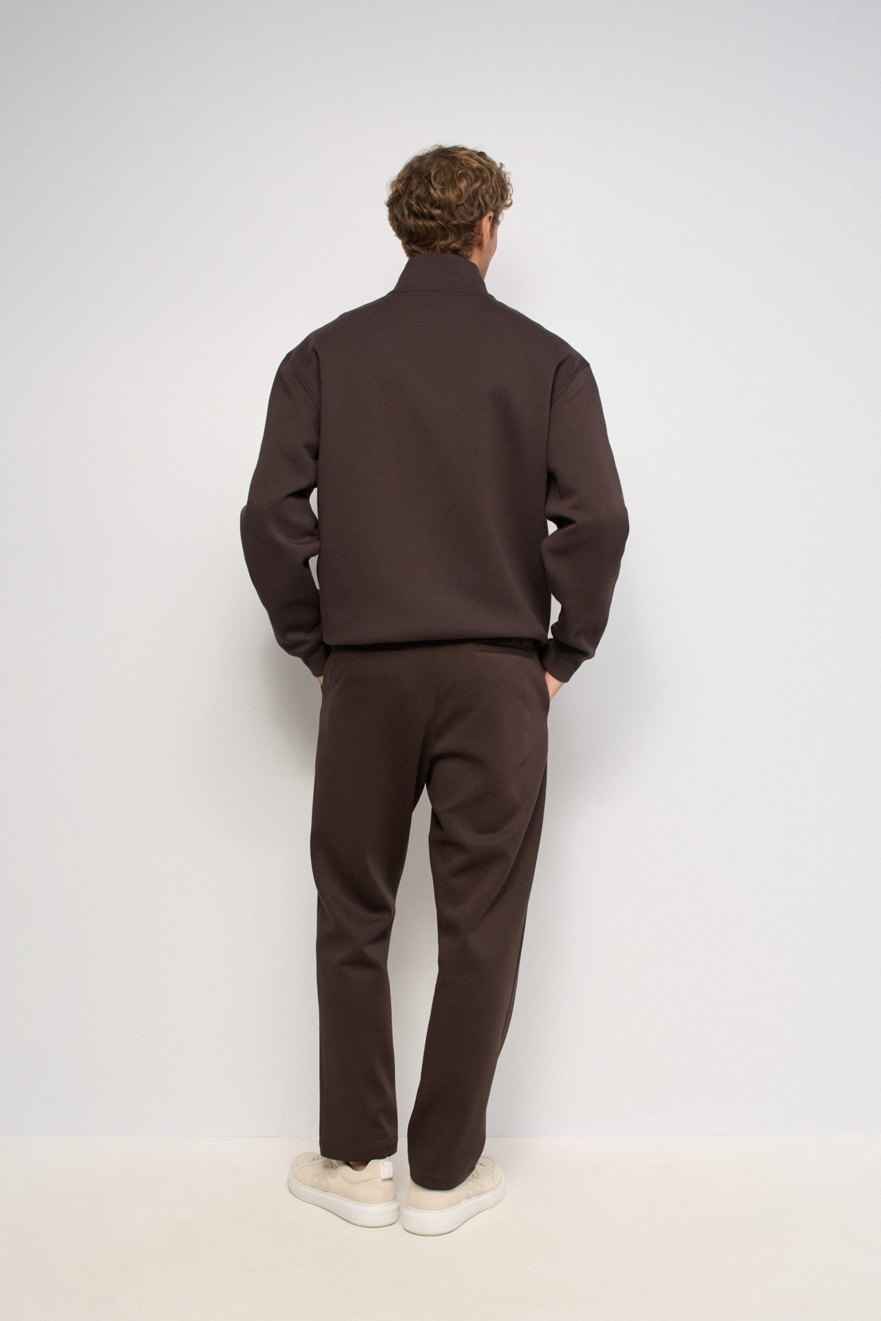 CHINO TROUSERS WITH WOOL