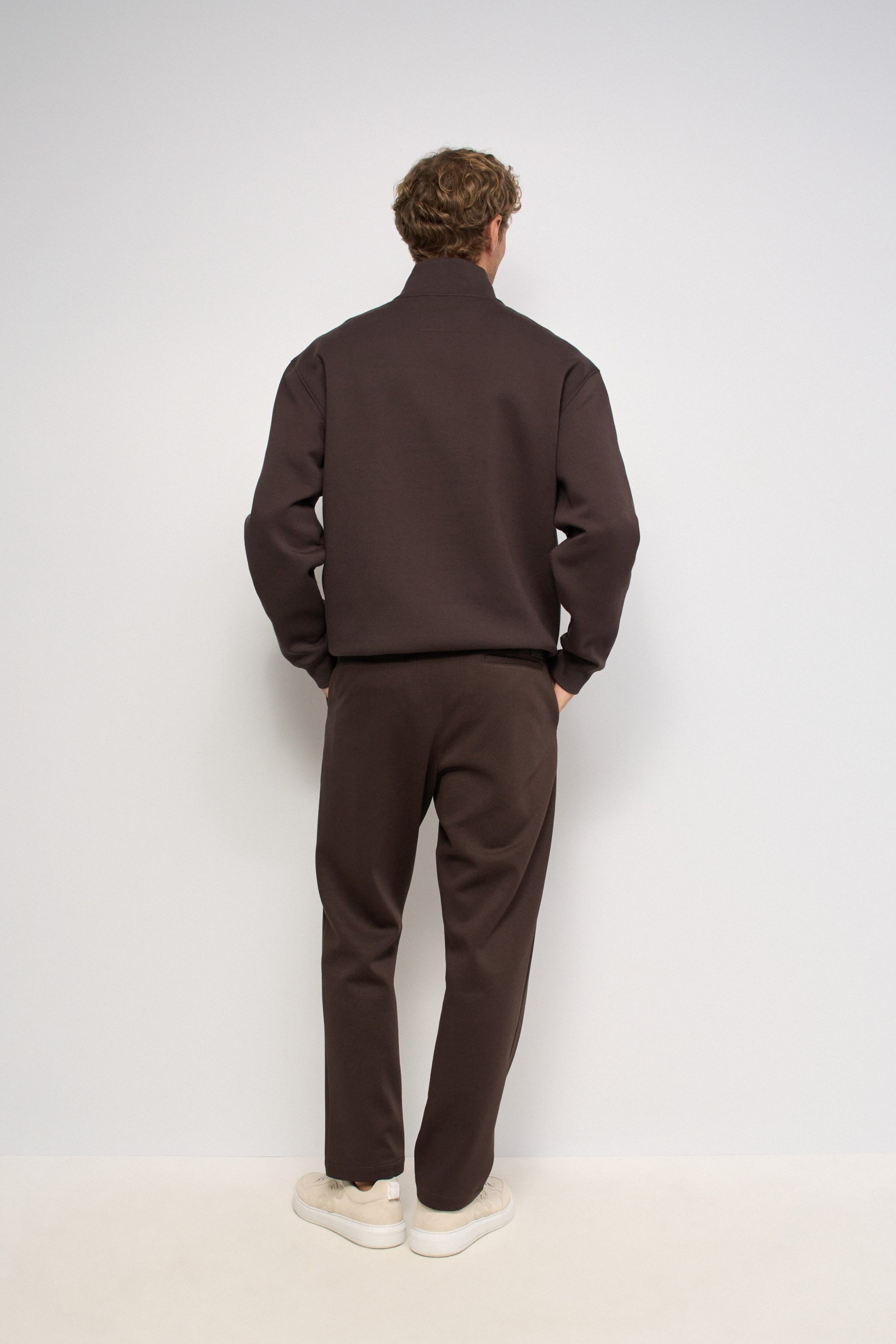 CHINO TROUSERS WITH WOOL