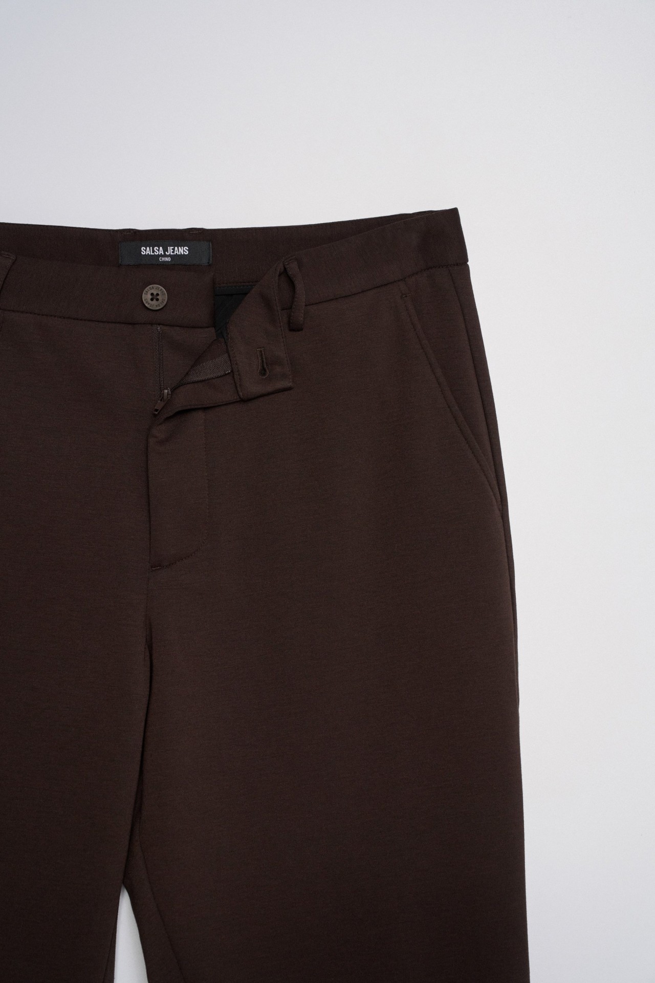 CHINO TROUSERS WITH WOOL