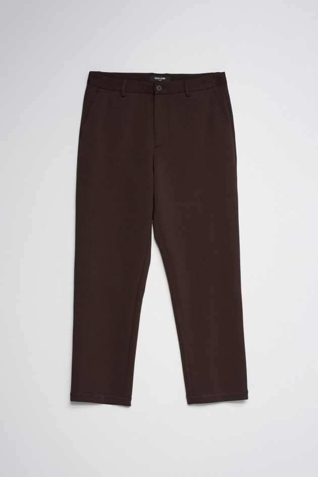 CHINO TROUSERS WITH WOOL