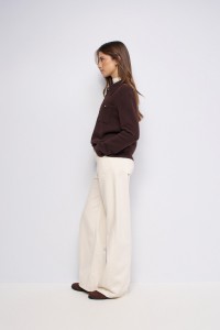 KNITTED POLO SHIRT WITH WOOL