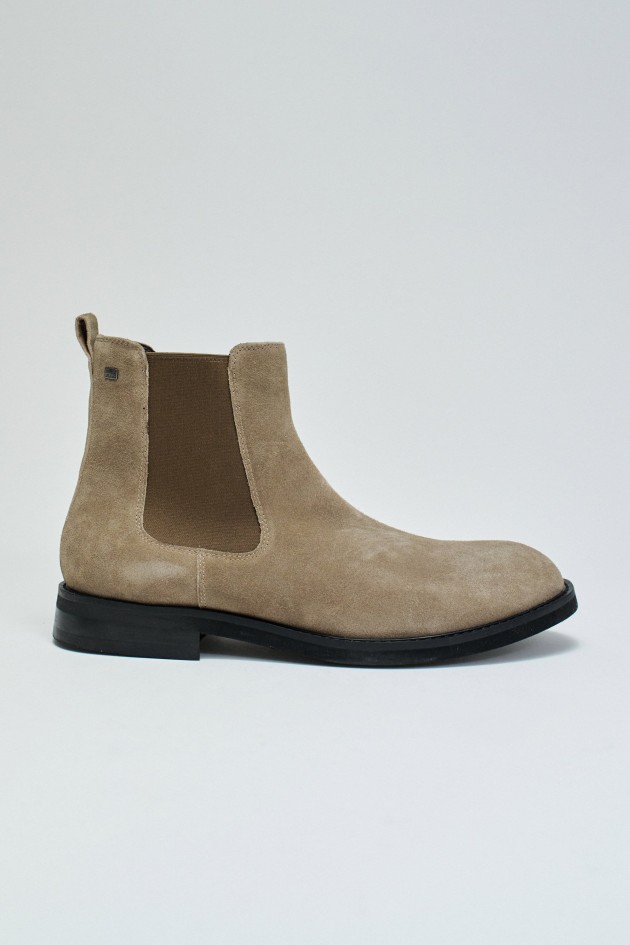 CHELSEA BOOTS VAN LEER